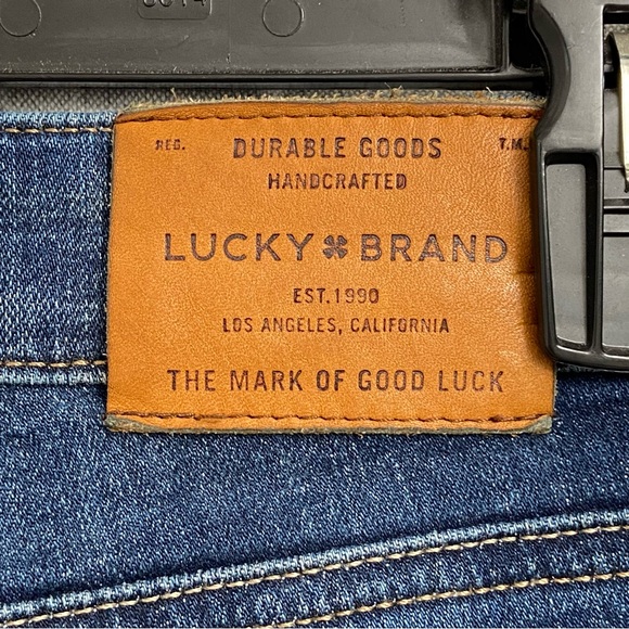 LUCKY BRAND / "Ava Crop" Mid Rise Skinny Jeans Size 6/28 - Picture 6 of 10